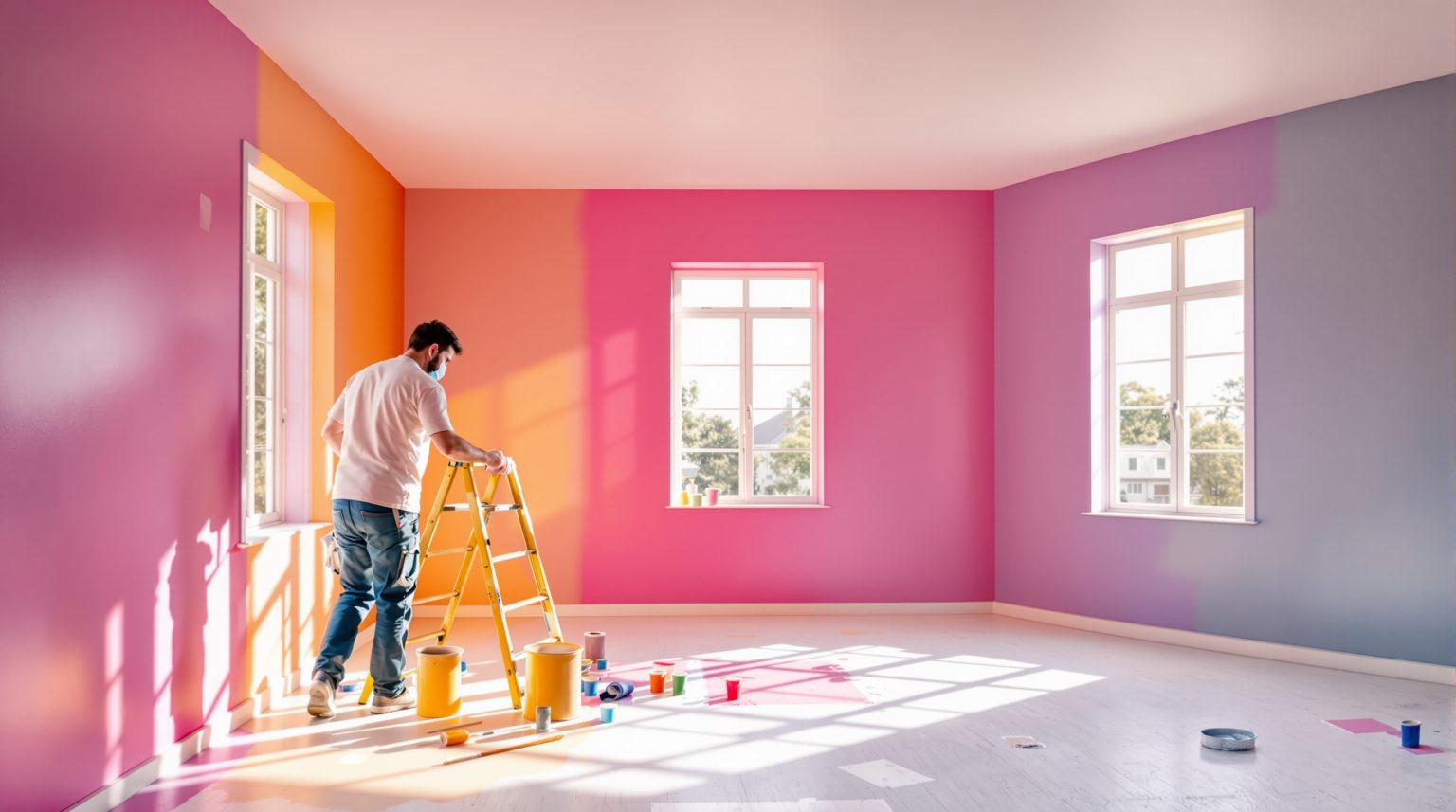Comment peindre une maison neuve : Guide complet et astuces pour un résultat parfait