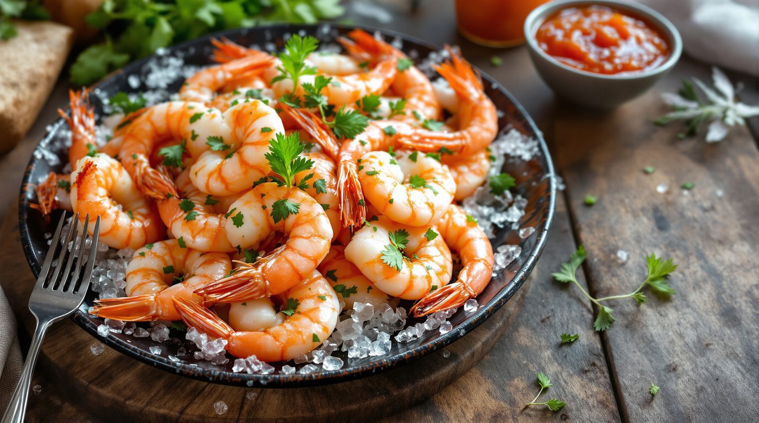 Quel accompagnement avec des crevettes froides : 5 idées savoureuses et faciles à réaliser !