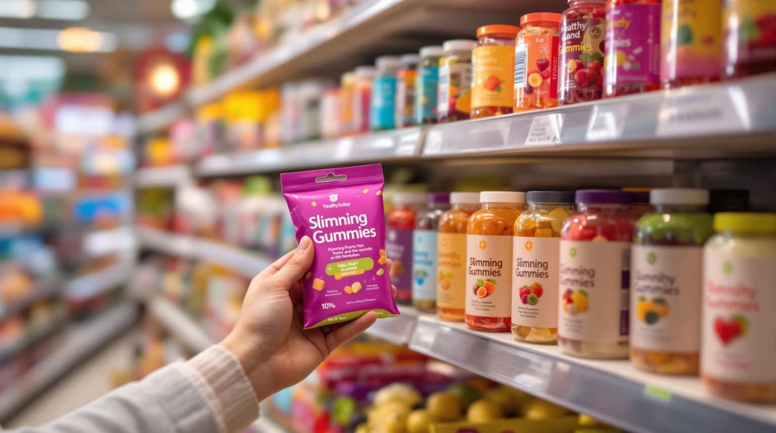 Slimming gummies en pharmacie : Découvrez les meilleures options pour perdre du poids facilement !