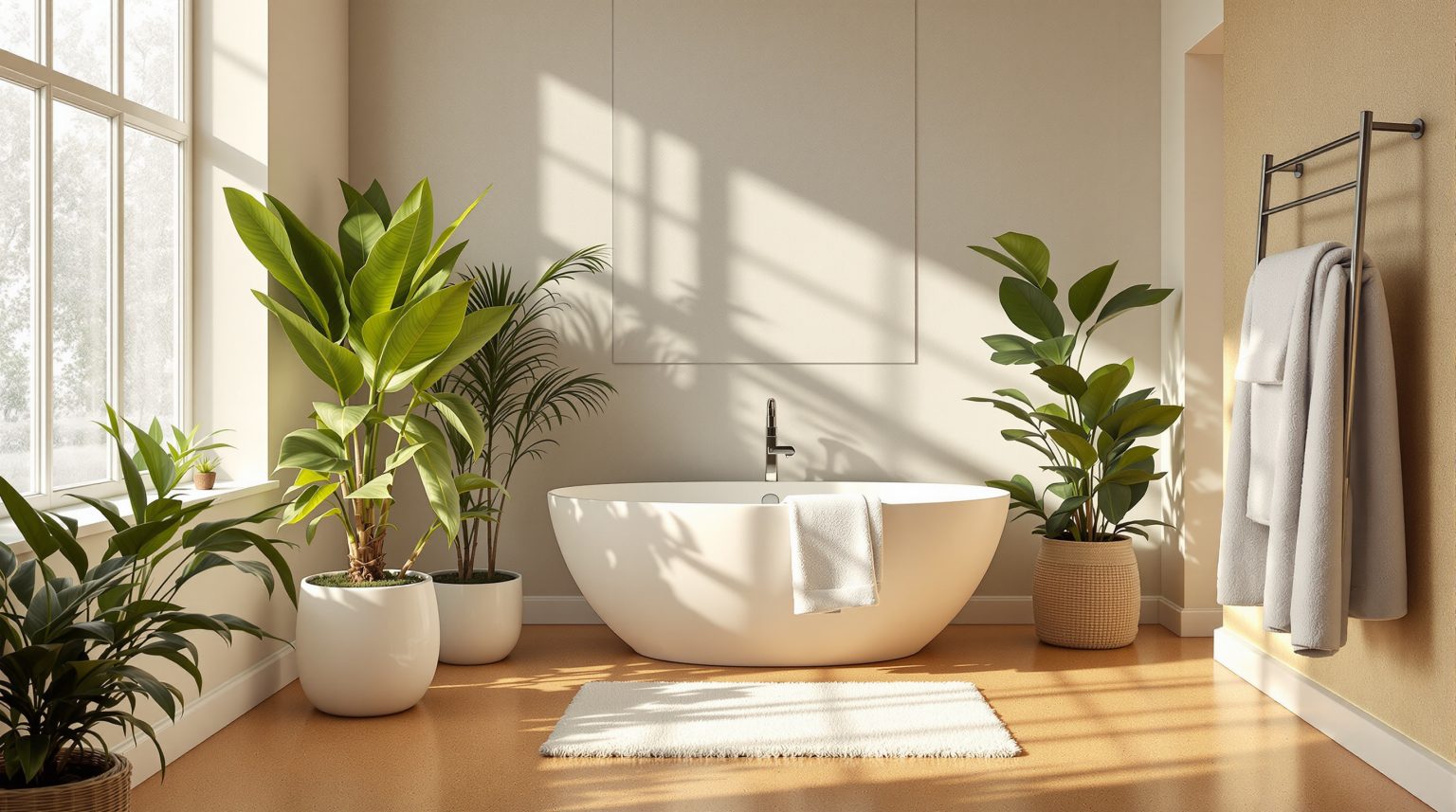 Sol en liège salle de bain : Pourquoi choisir ce revêtement écologique et élégant ?