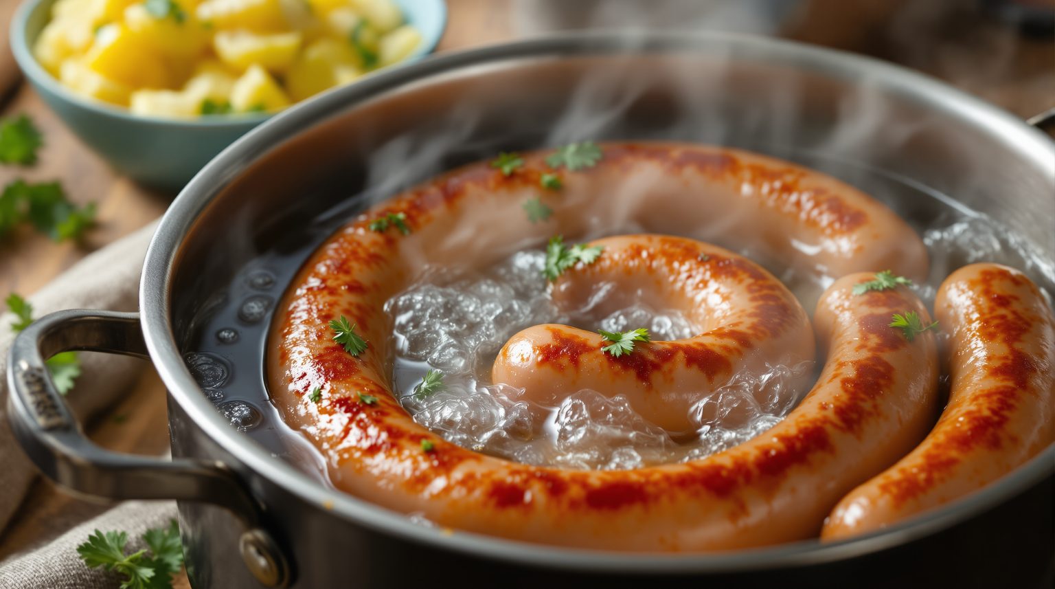 Temps de cuisson saucisse francfort à l’eau : Découvrez la méthode parfaite pour une cuisson réussie !